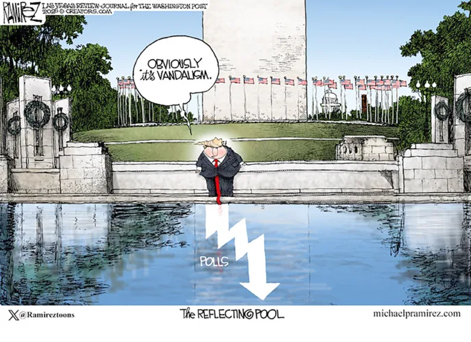 Editorial cartoon for Oct. 21, 2026